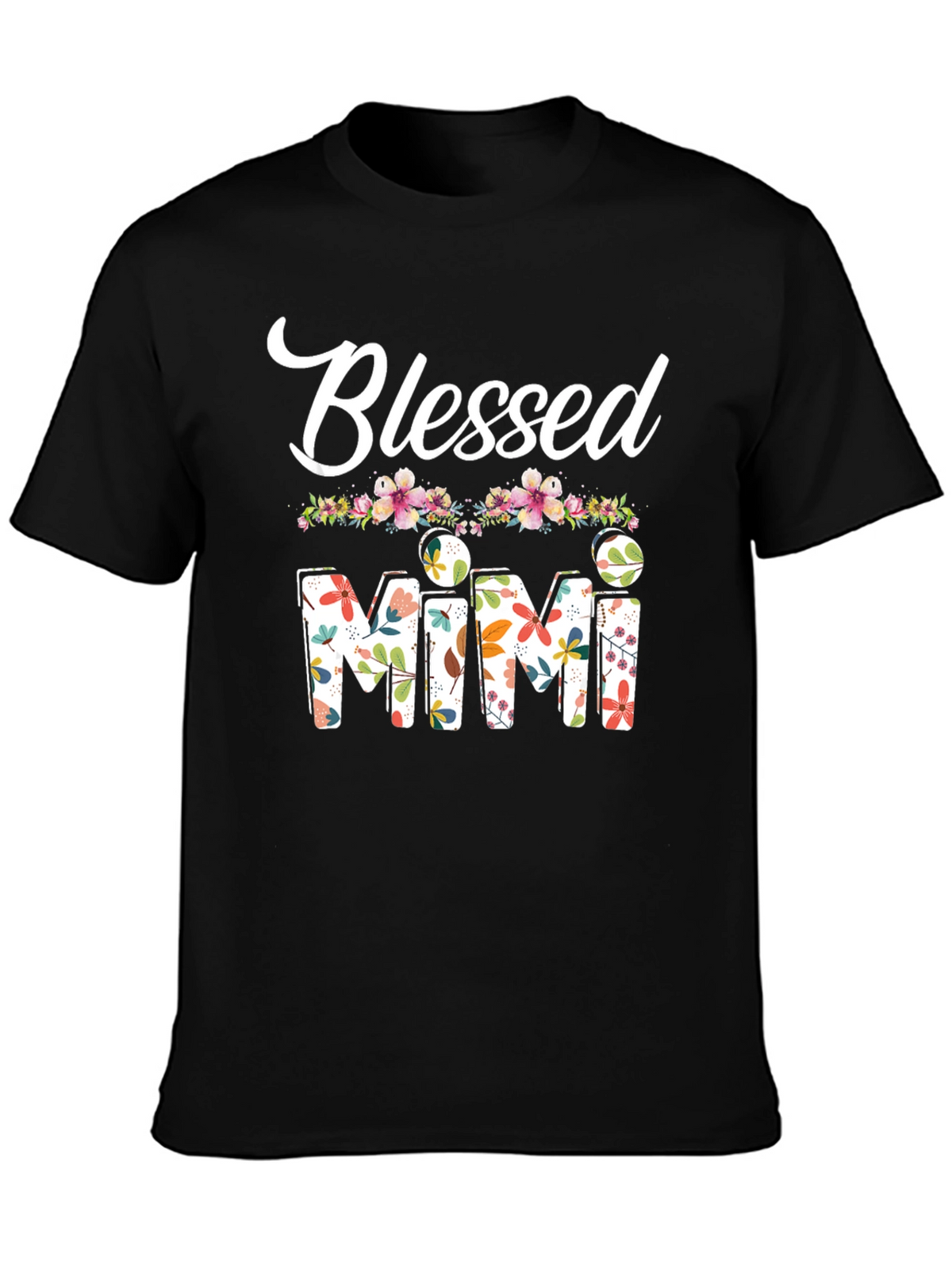 Blessed Mimi Floral Graphic T-Shirt