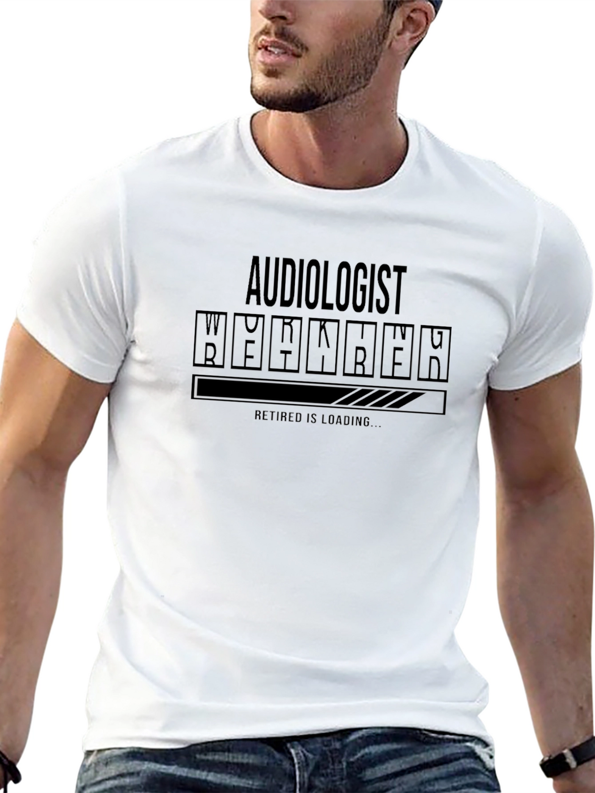 Audiologist Retirement Loading T-Shirt