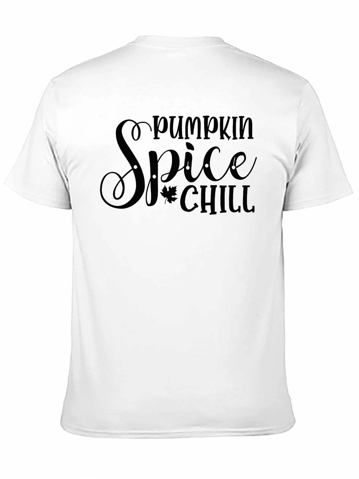 Pumpkin Spice Chill Black T-Shirt