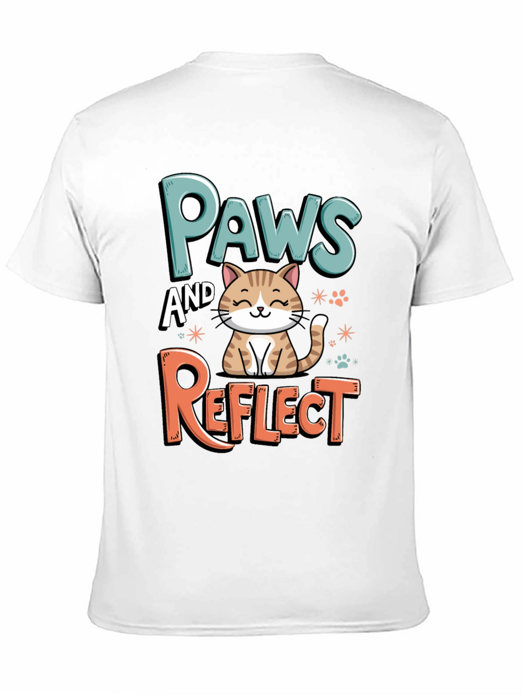 Paws and Reflect Graphic T-Shirt