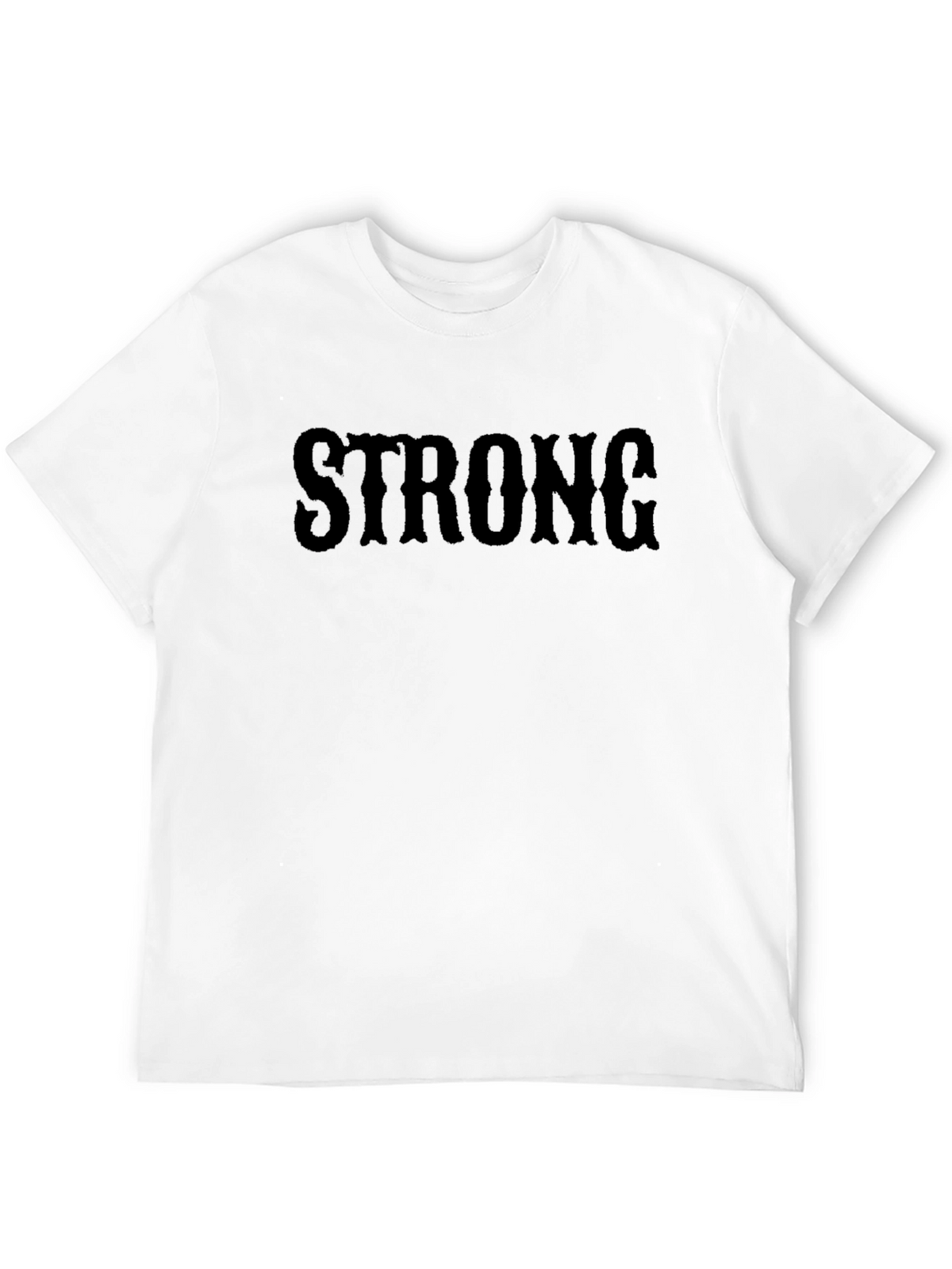 Strong Black Graphic Tee