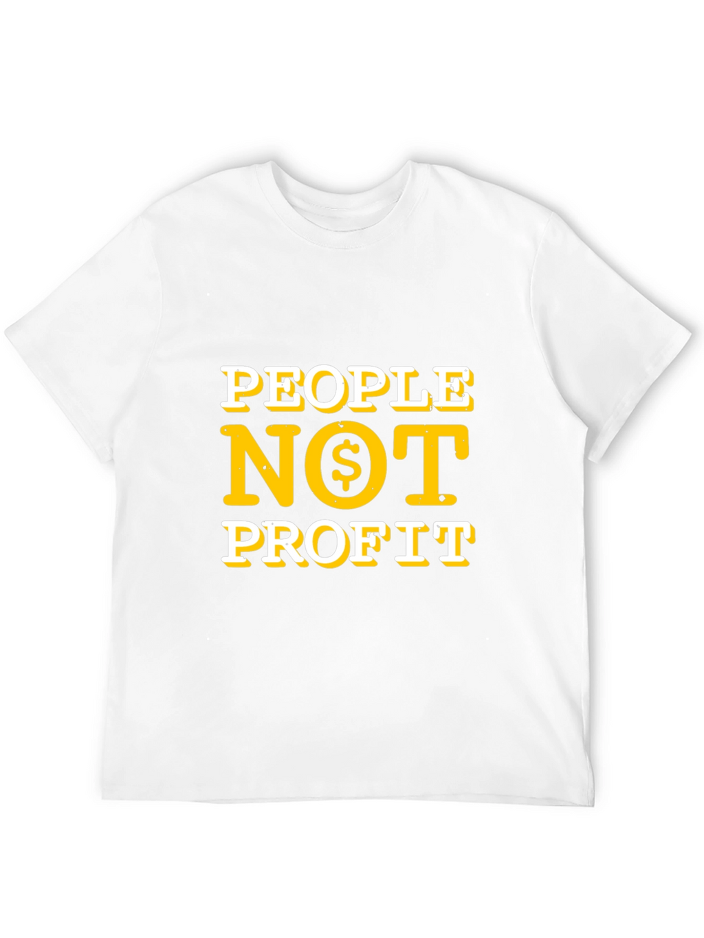 People Not Profit T-Shirt - Black
