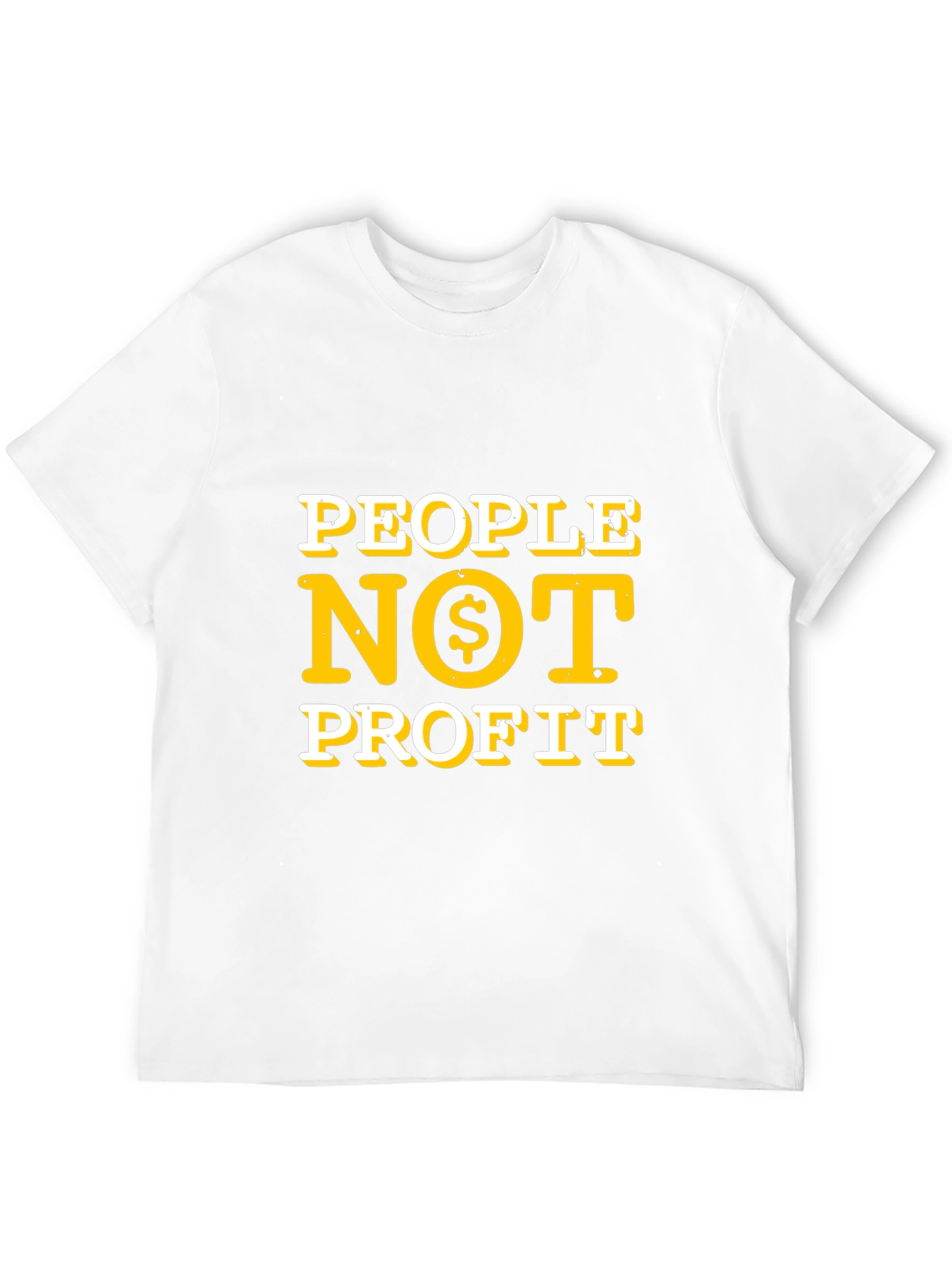 People Not Profit T-Shirt - Black
