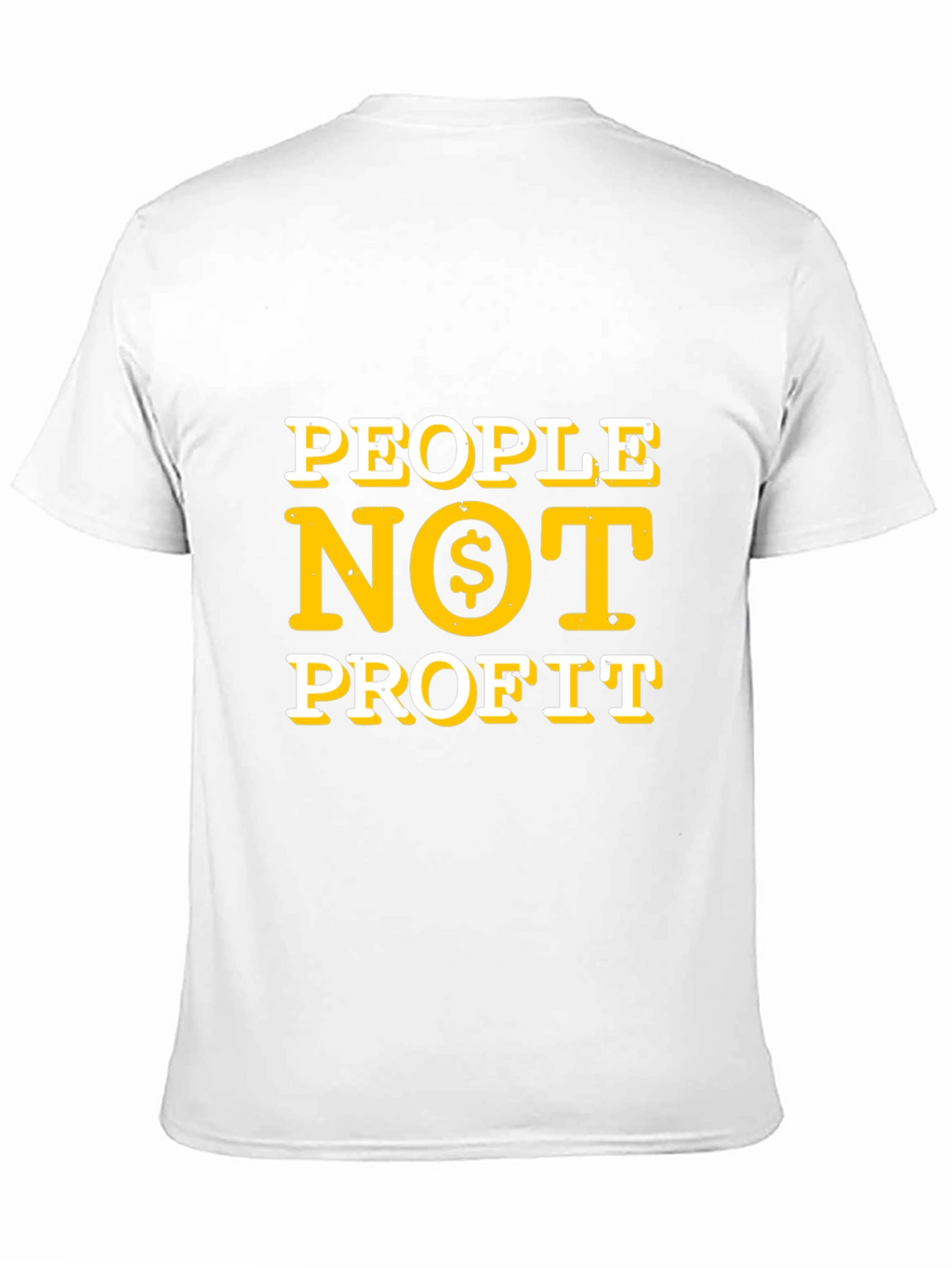 People Not Profit T-Shirt - Black
