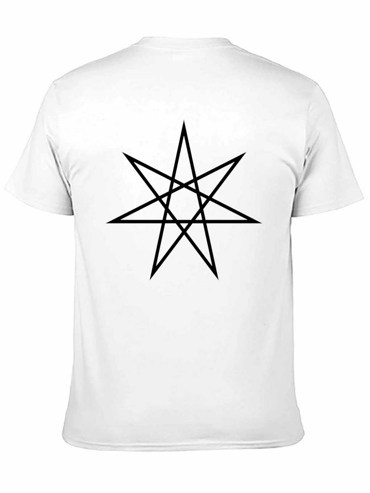 Black T-Shirt with Enneagram Star