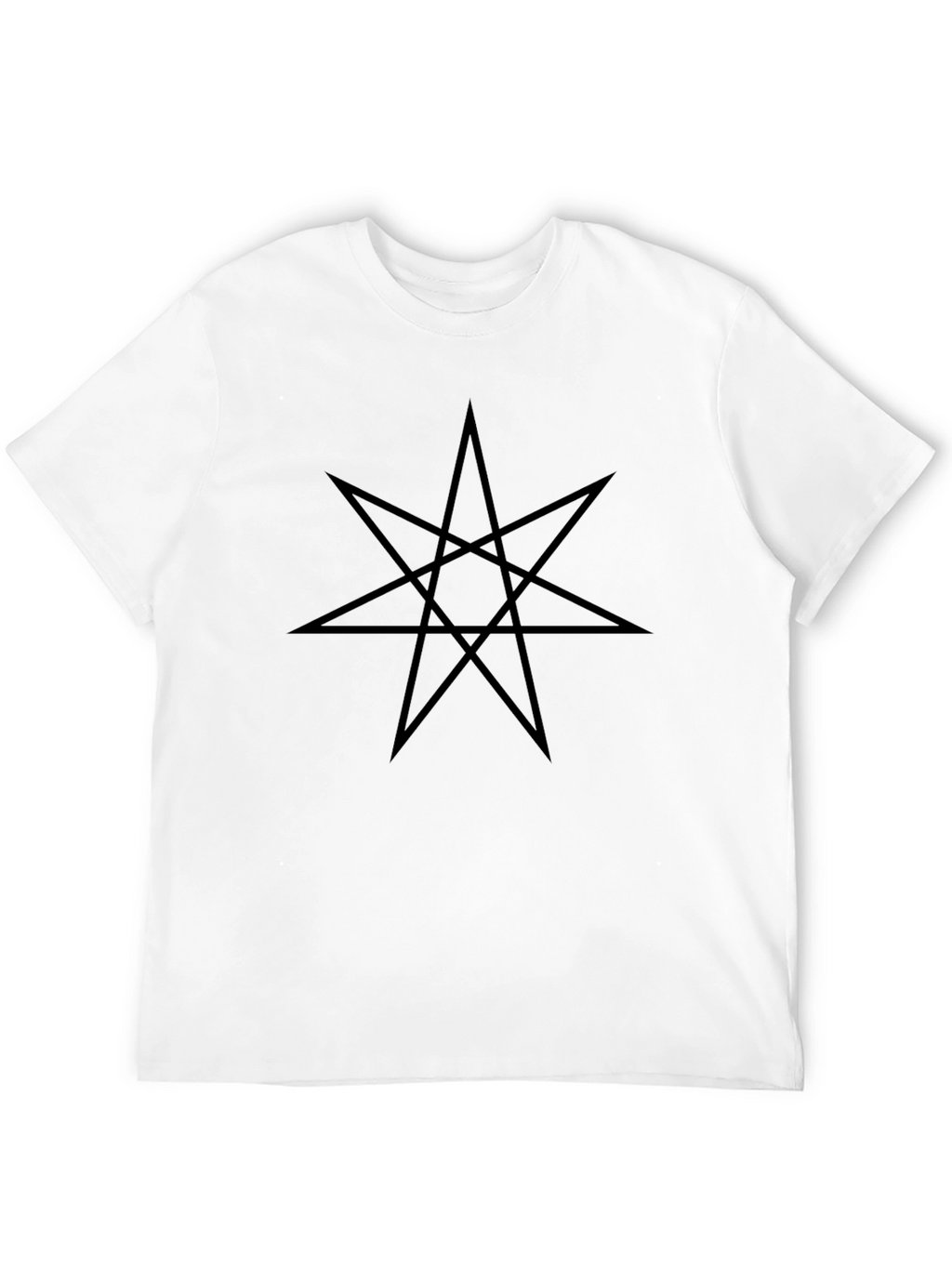 Black T-Shirt with Enneagram Star
