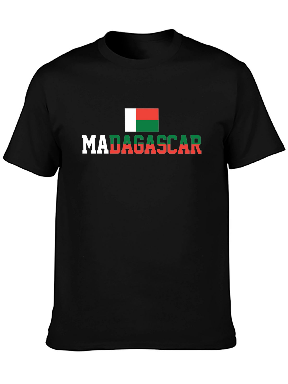 Madagascar Flag Graphic T-Shirt