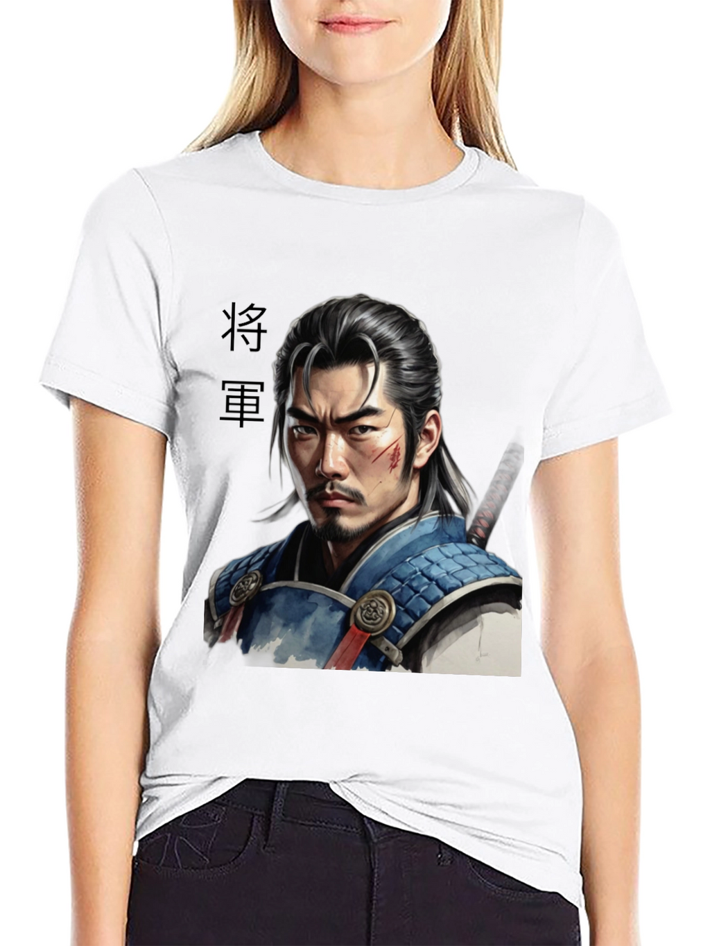 Samurai Warrior Graphic T-Shirt