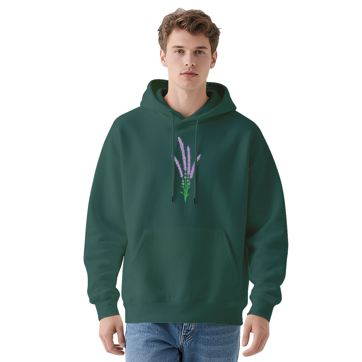 Lavender Minimalist Hoodie