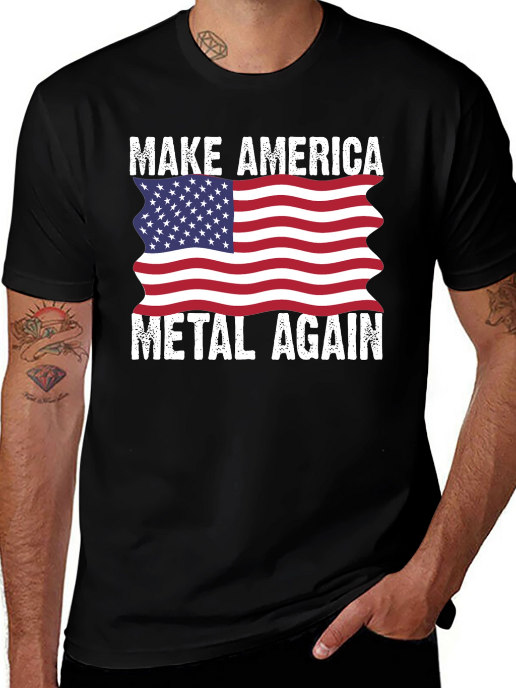 Make America Metal Again Graphic Tee