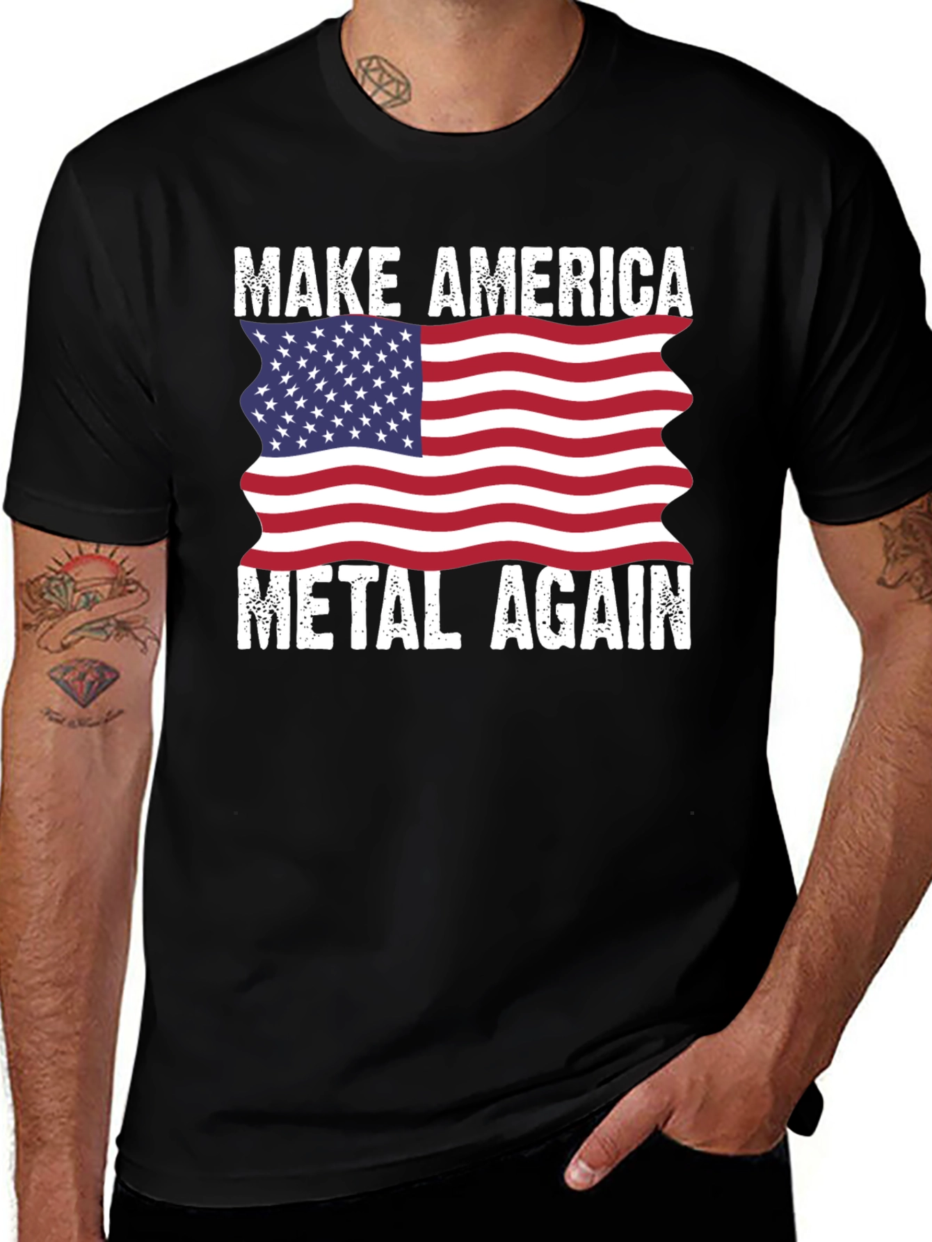 Make America Metal Again Graphic Tee