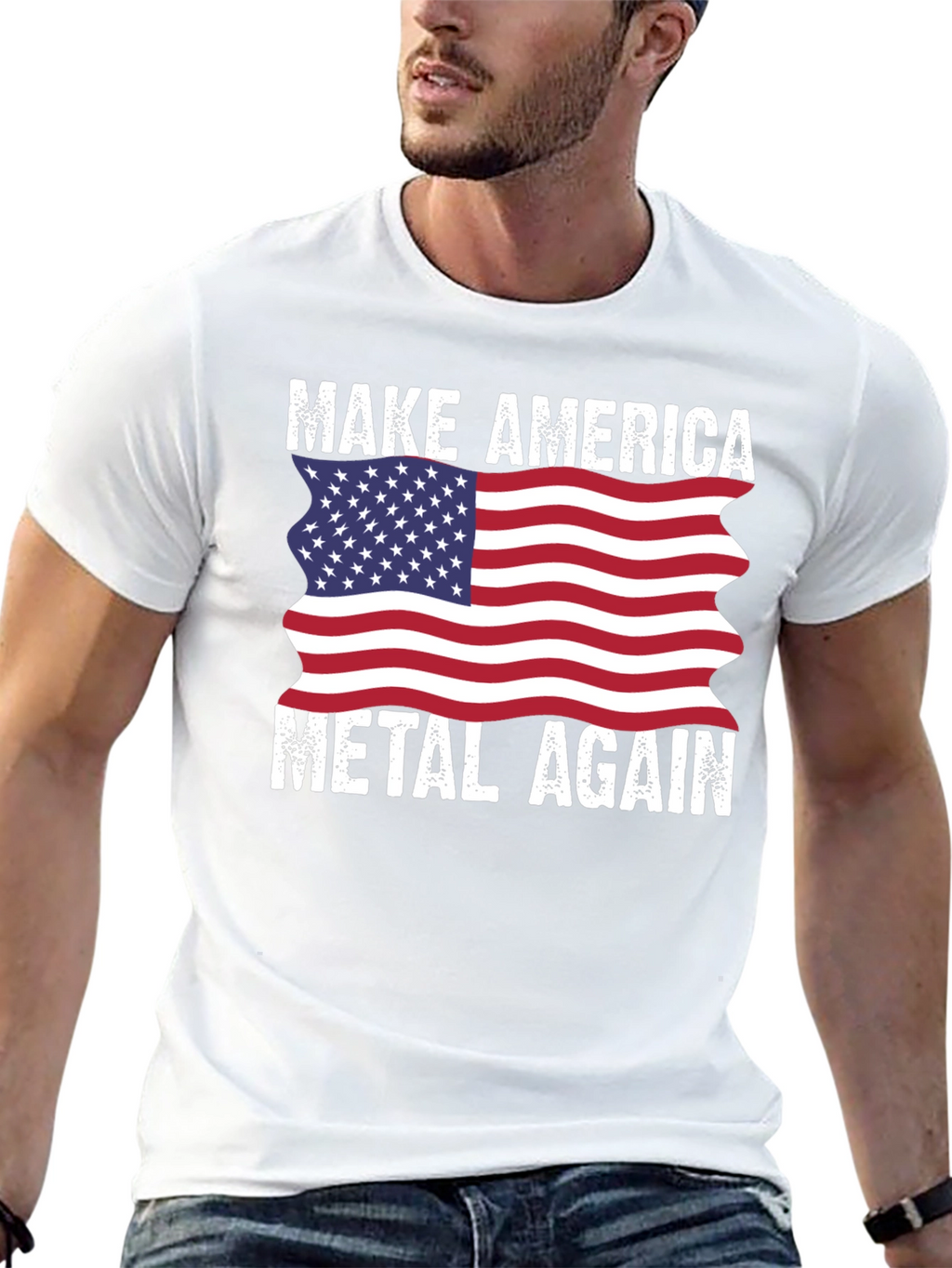 Make America Metal Again Graphic Tee