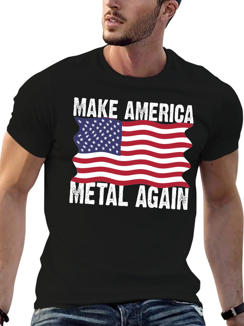 Make America Metal Again Graphic Tee