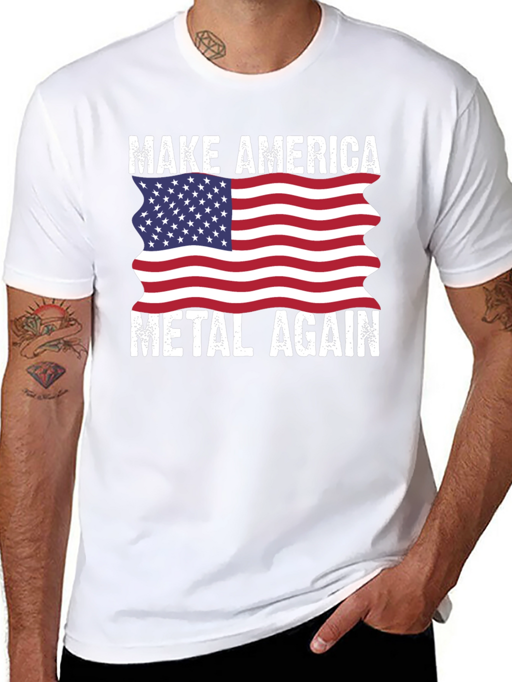 Make America Metal Again Graphic Tee