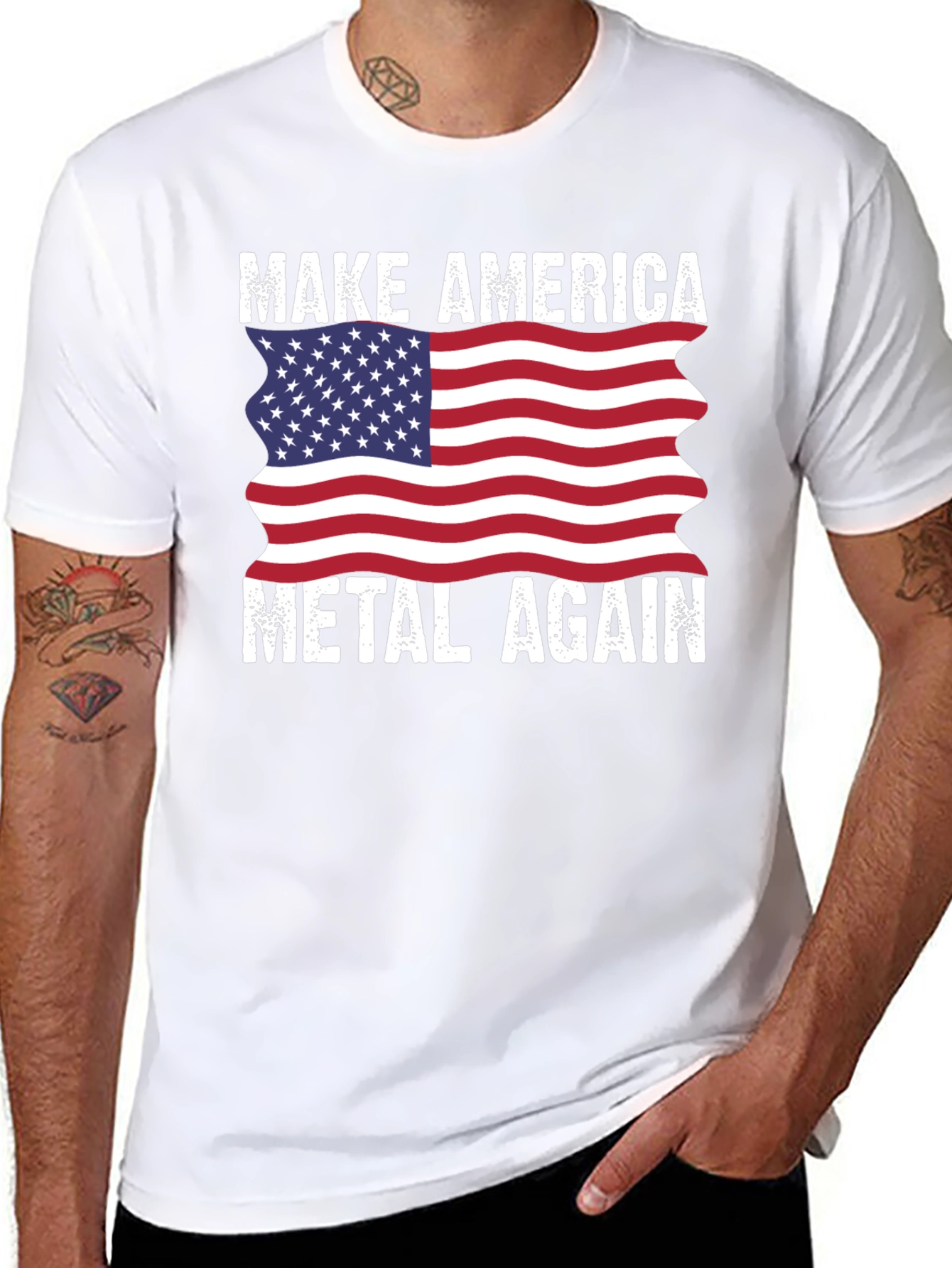 Make America Metal Again Graphic Tee