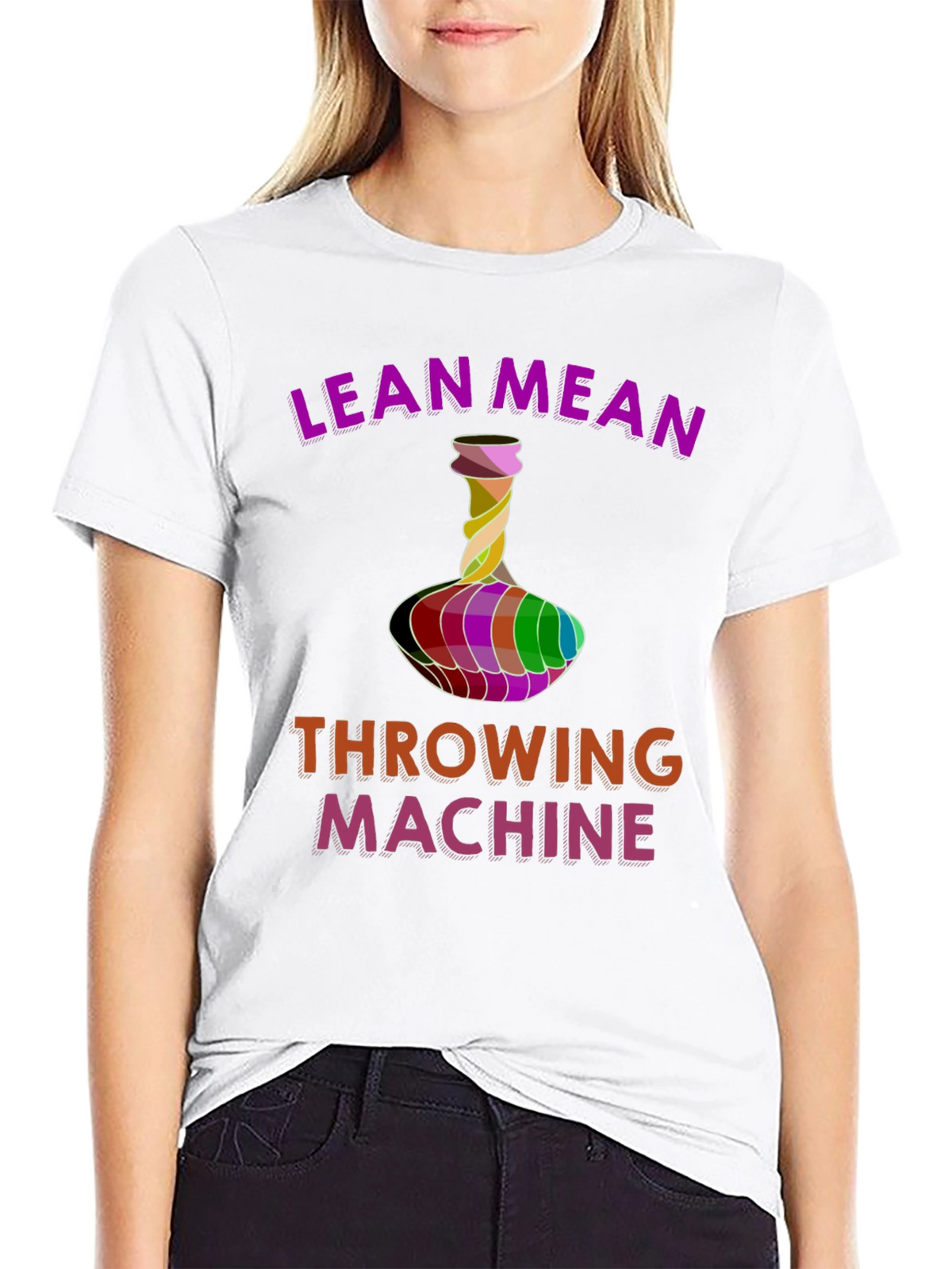 Lean Mean Throwing Machine Graphic T-Shirt