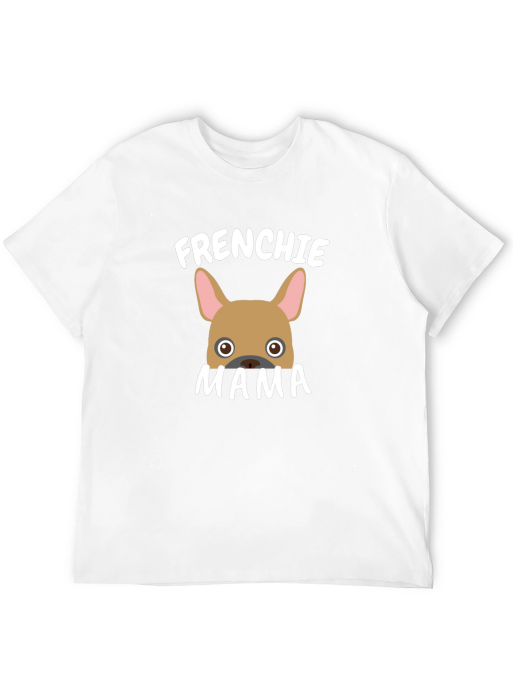 Frenchie Mama Black T-Shirt
