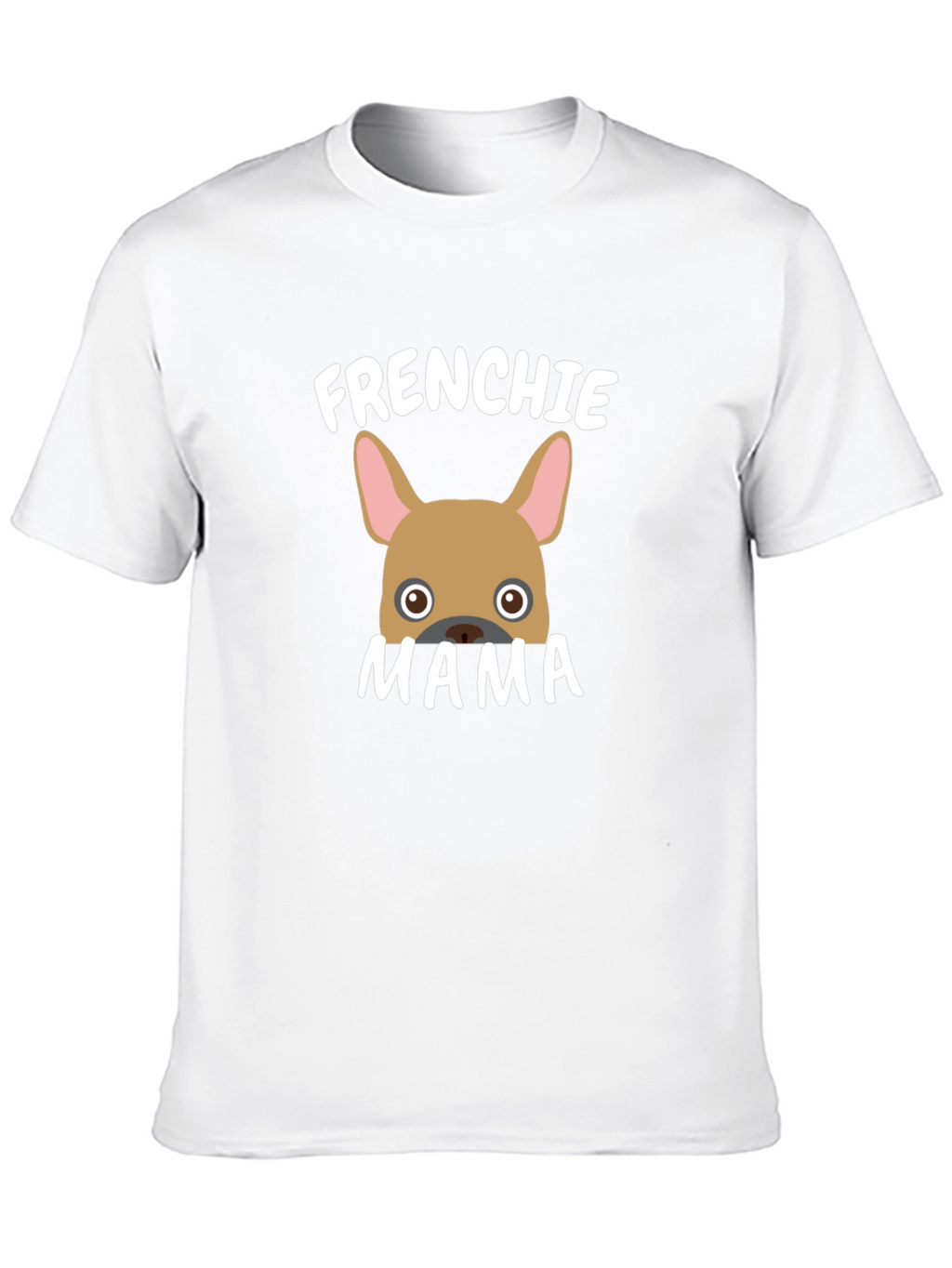 Frenchie Mama Black T-Shirt