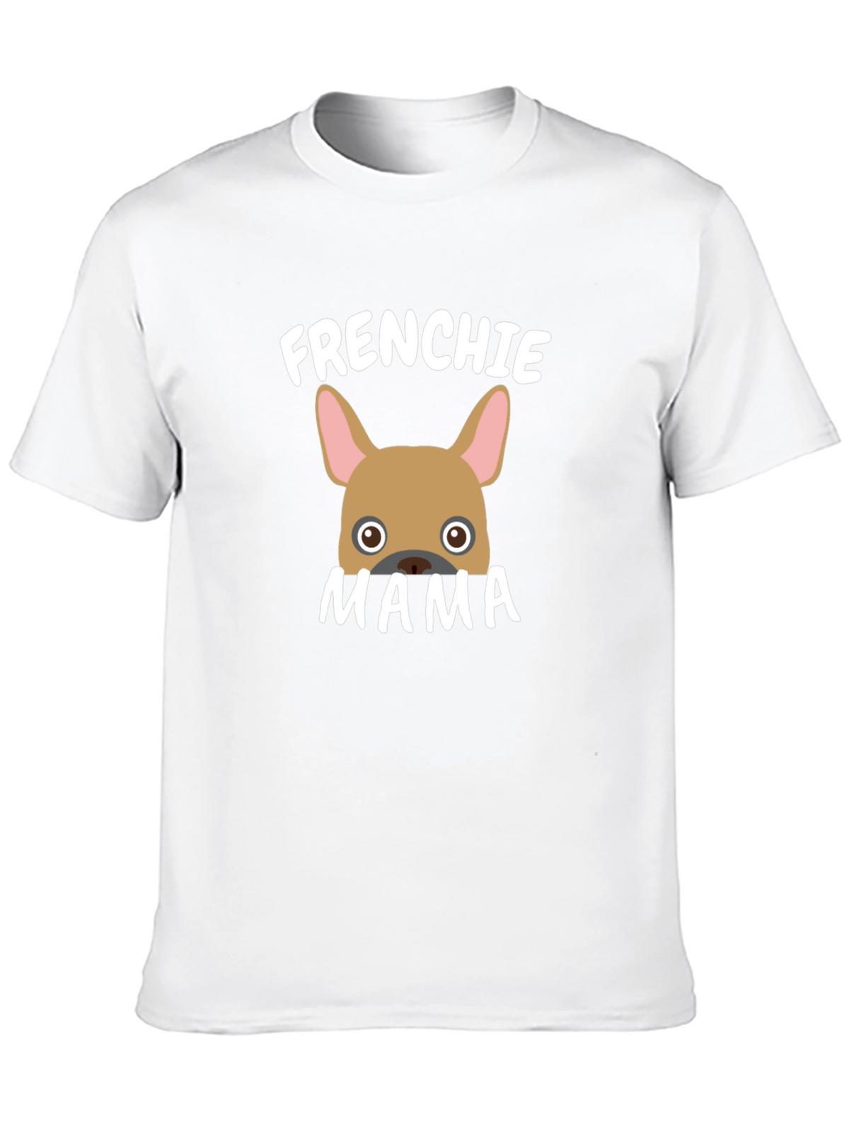 Frenchie Mama Black T-Shirt
