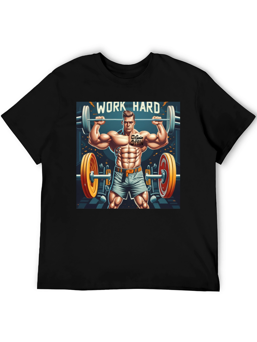 Work Hard Graphic Tee