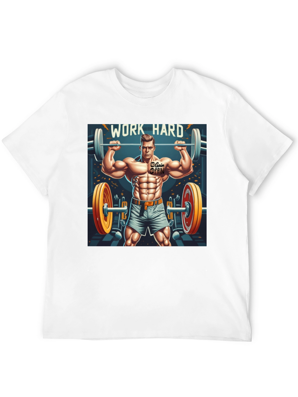 Work Hard Graphic Tee