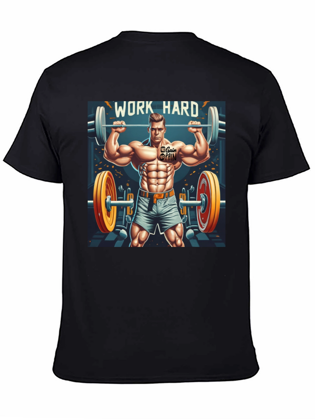 Work Hard Graphic Tee