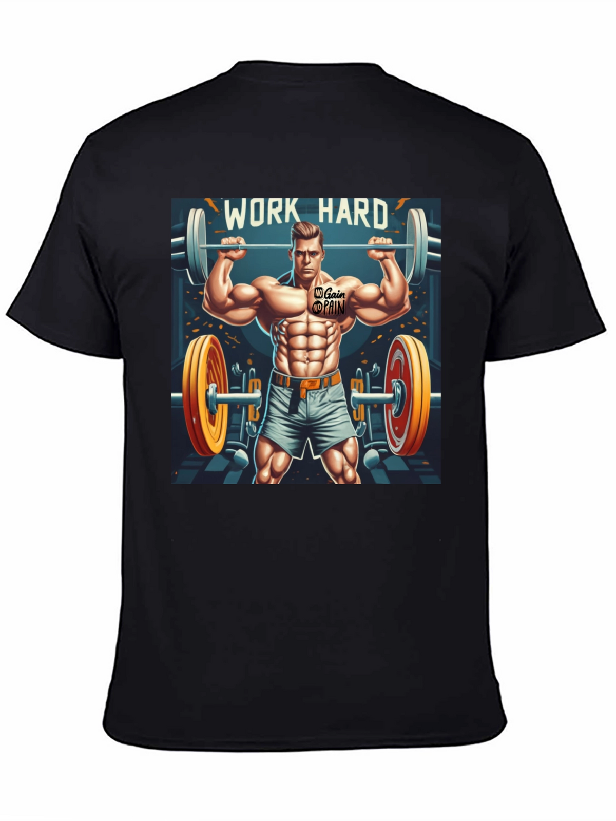 Work Hard Graphic Tee