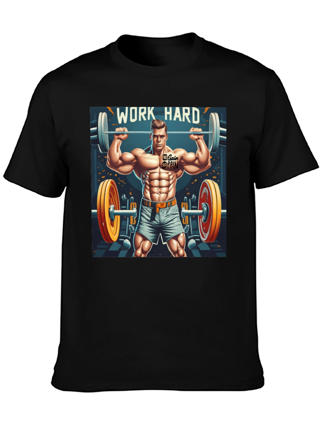 Work Hard Graphic Tee