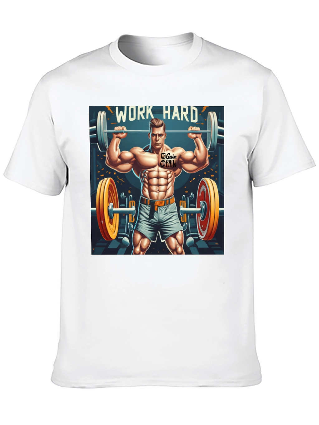 Work Hard Graphic Tee