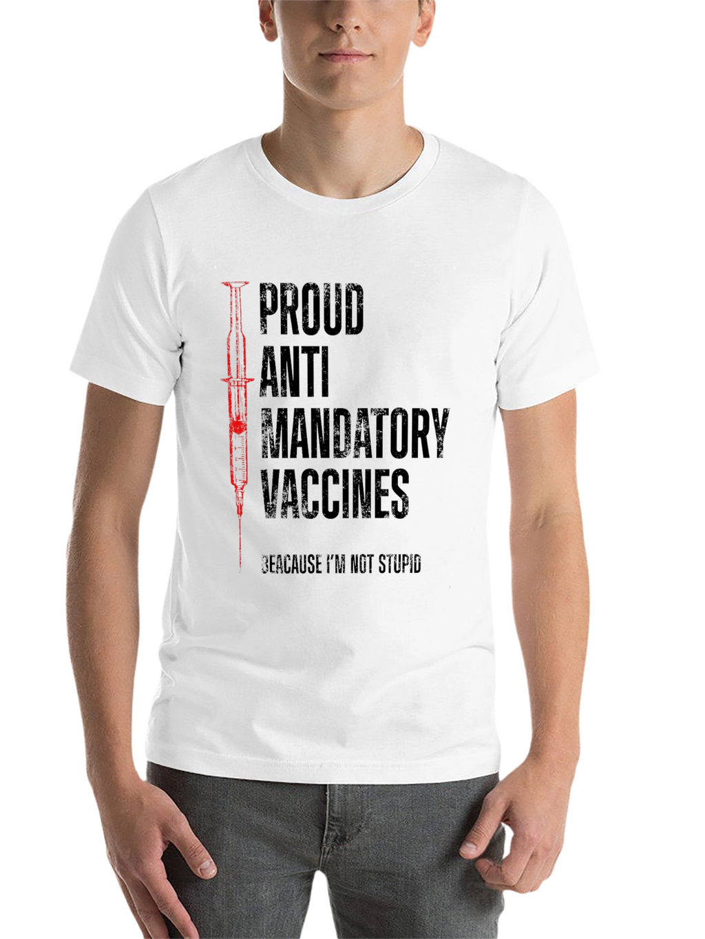 Proud Anti Mandatory Vaccines T-Shirt