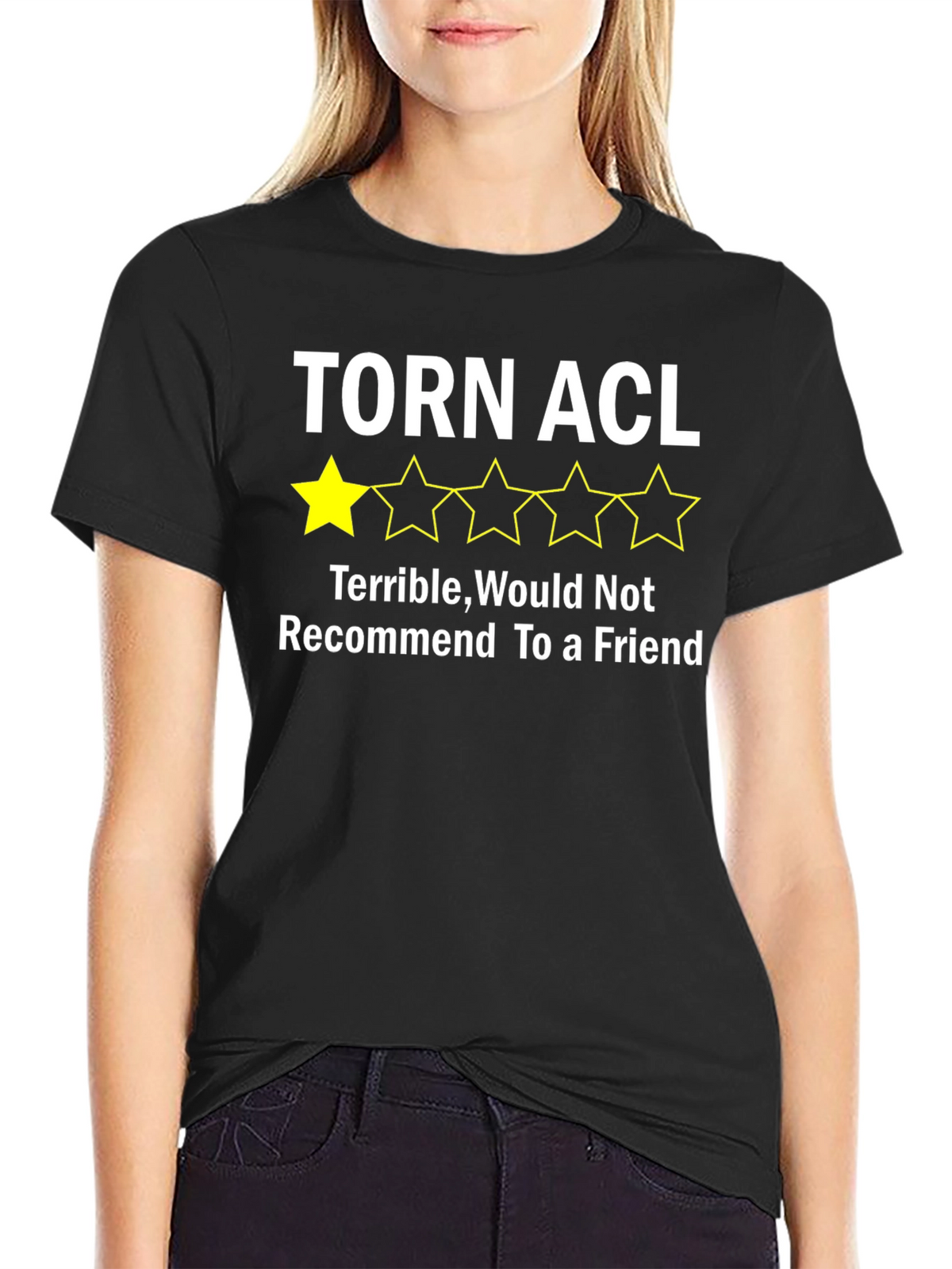 Torn ACL Funny Graphic Tee