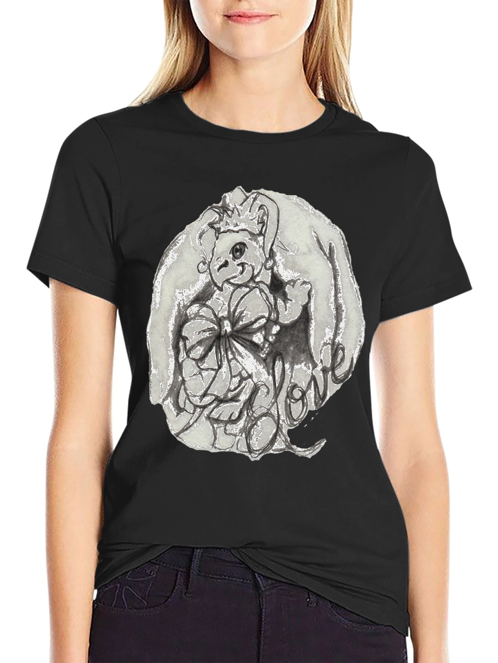 Whimsical Cartoon Graphic Tee