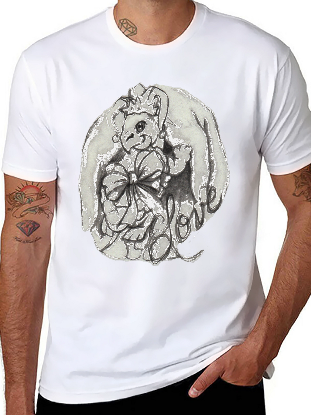 Whimsical Cartoon Graphic Tee