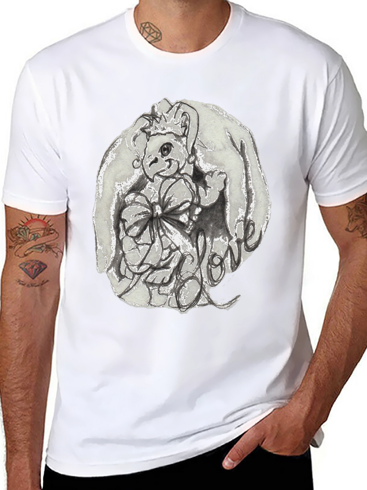 Whimsical Cartoon Graphic Tee