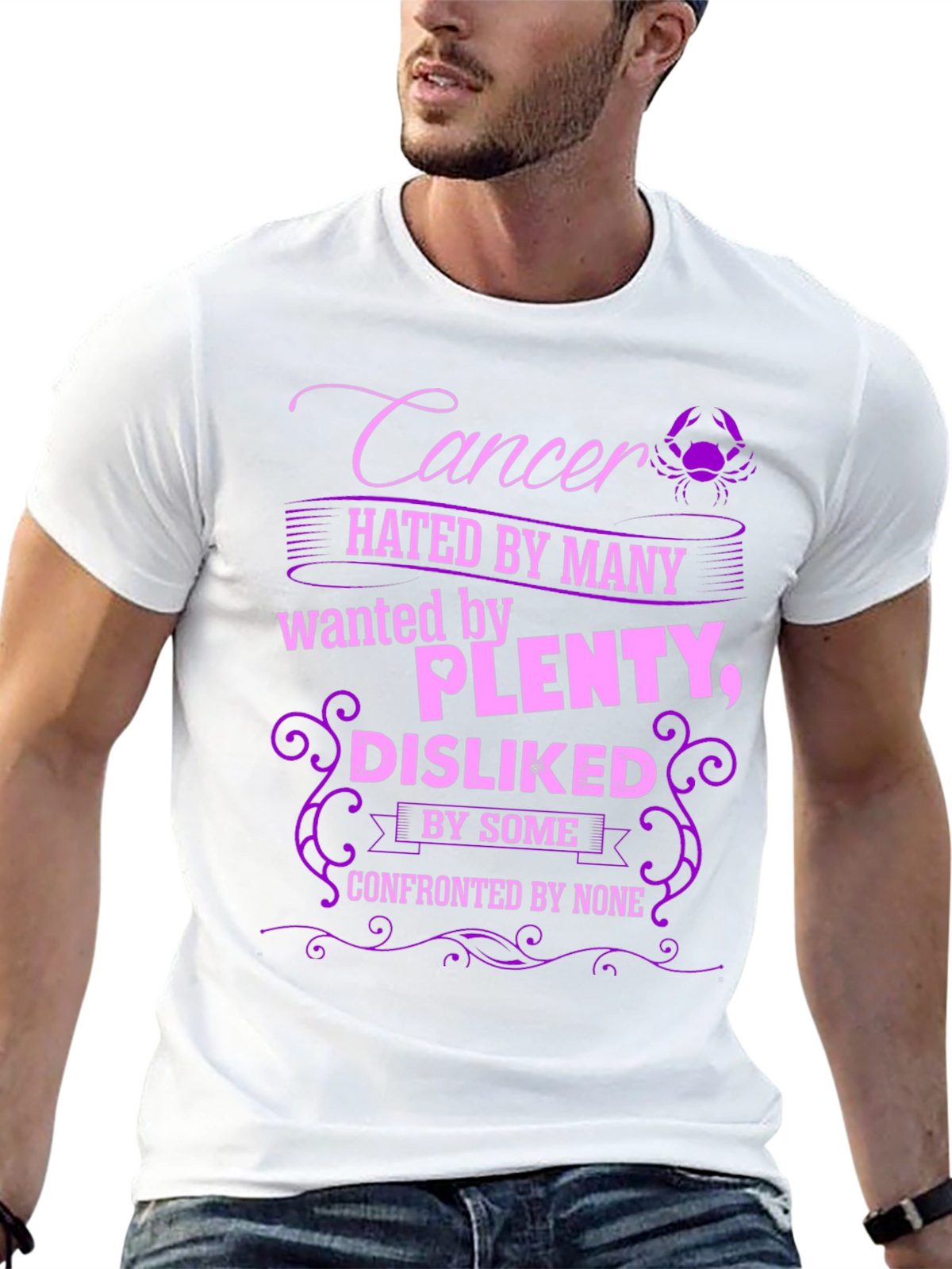 Cancer Zodiac Graphic T-Shirt