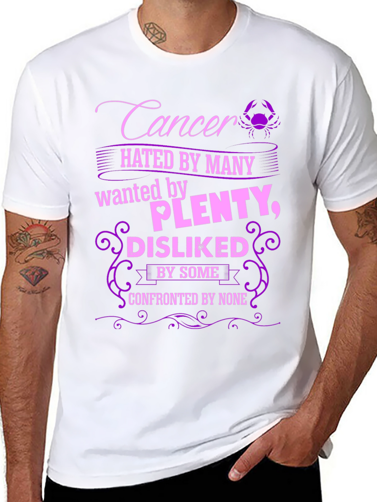 Cancer Zodiac Graphic T-Shirt