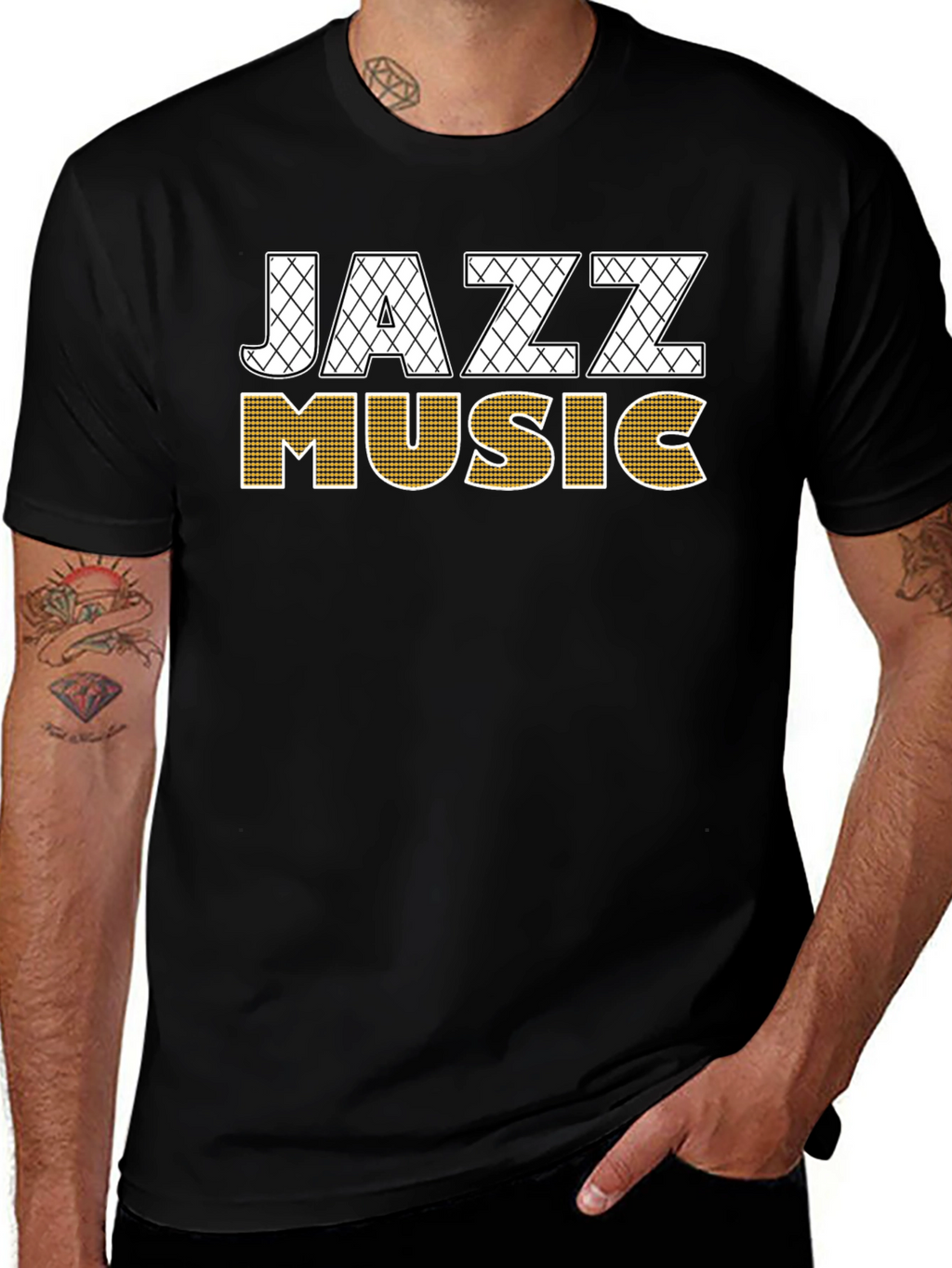 Jazz Music T-Shirt - Stylish Graphic Tee