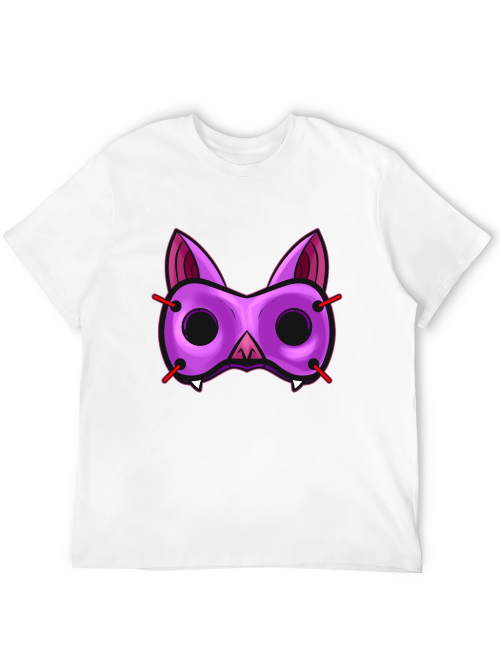 Funky Bat Mask Graphic Tee