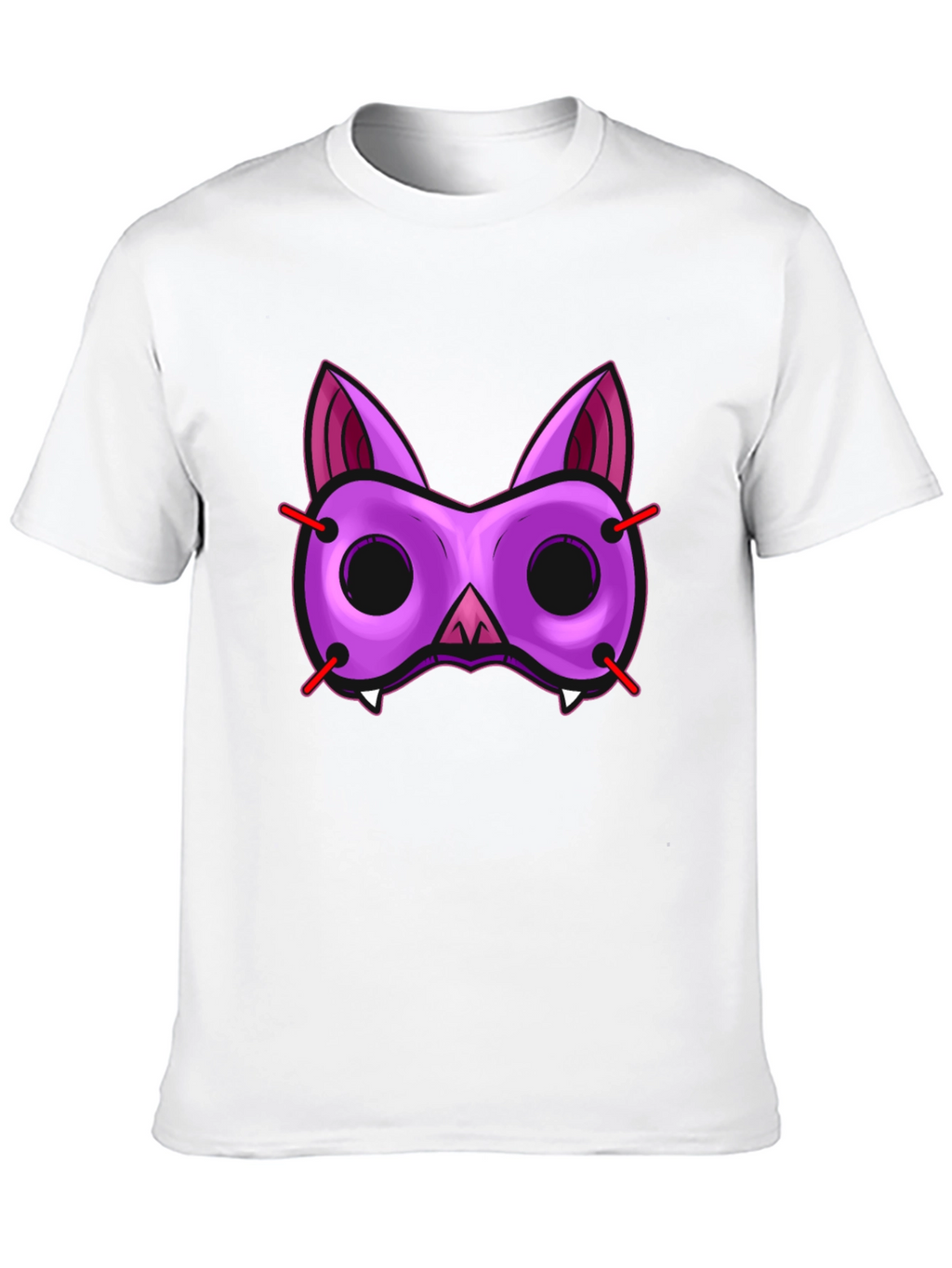 Funky Bat Mask Graphic Tee