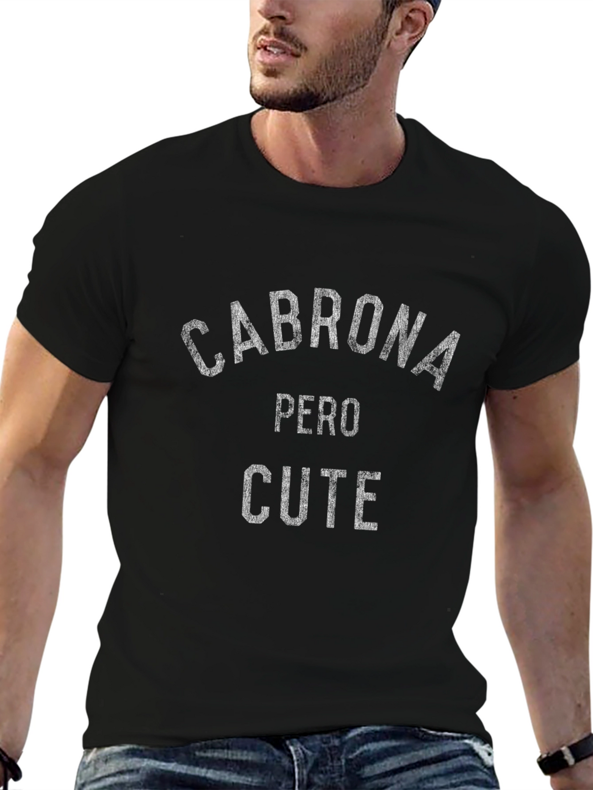 Cabrona Pero Cute Graphic Tee