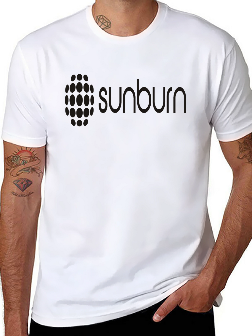 Sunburn Graphic Tee - Dark Style