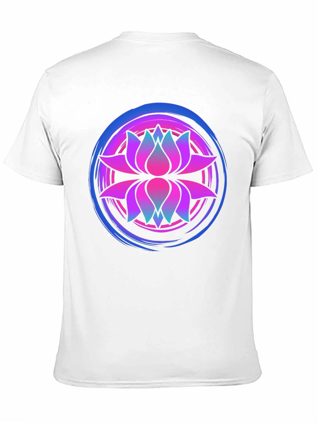 Lotus Mandala Graphic Tee - Premium Comfort
