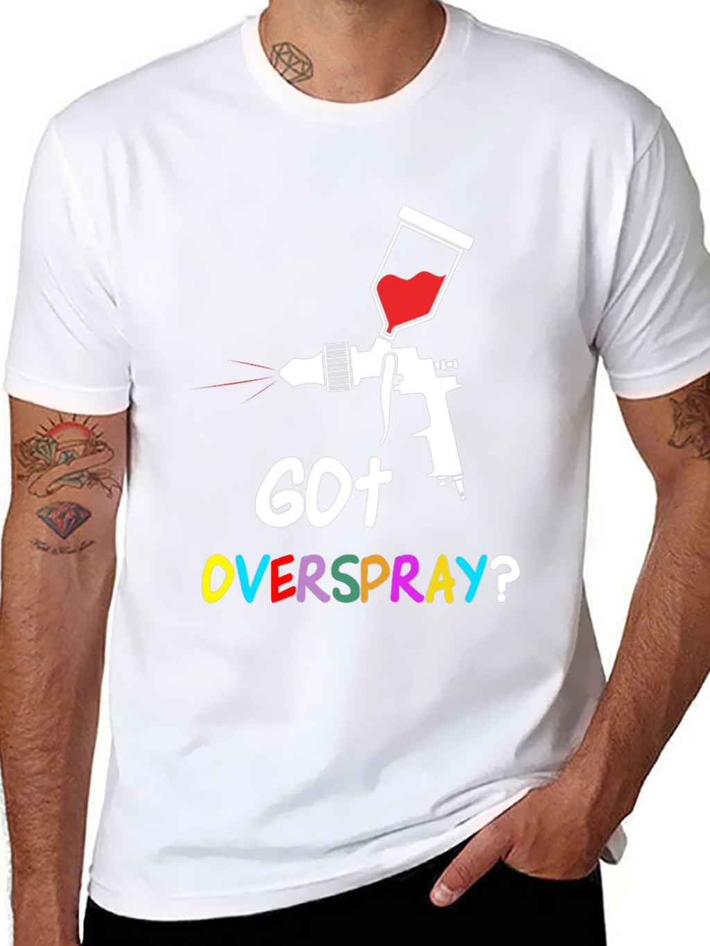 Got Overspray? Graphic Tee - Painter Humor