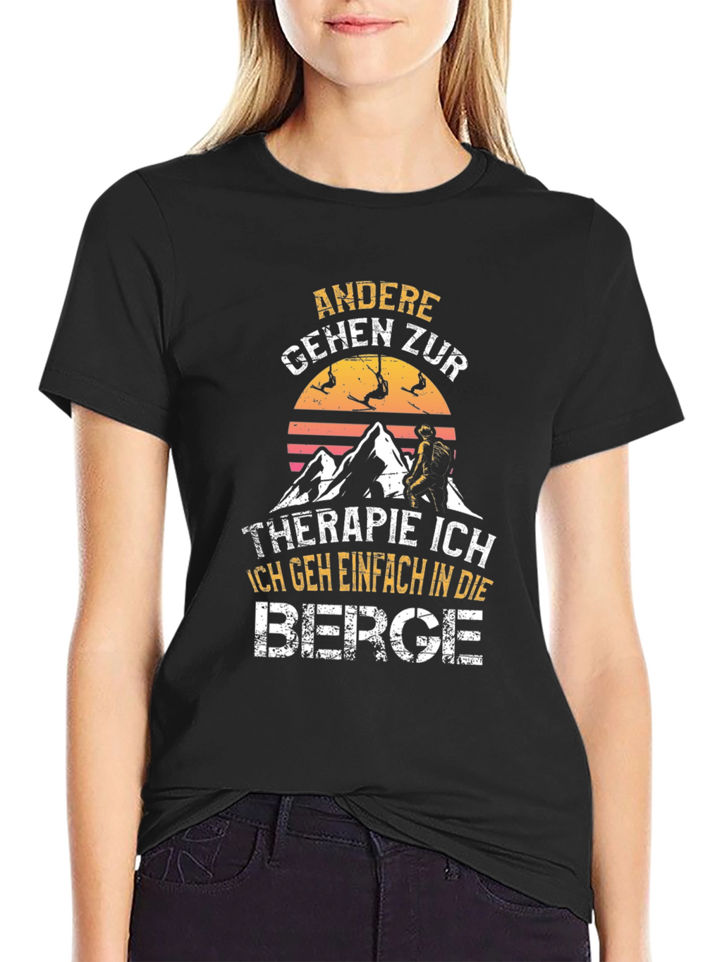 Mountain Therapy Graphic T-Shirt