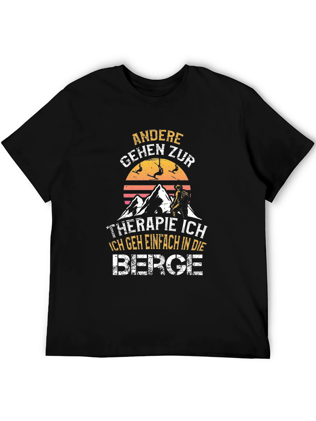 Mountain Therapy Graphic T-Shirt