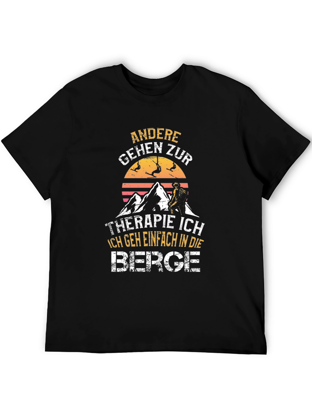 Mountain Therapy Graphic T-Shirt