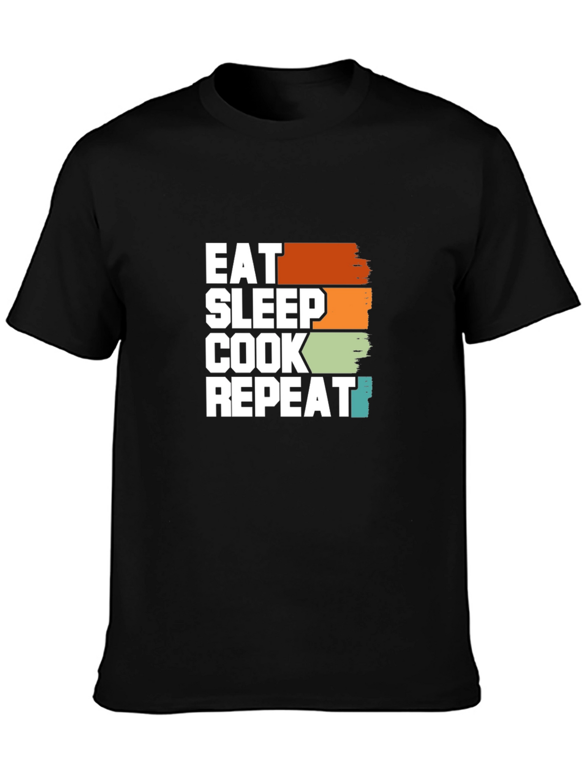 Eat Sleep Cook Repeat Graphic Tee
