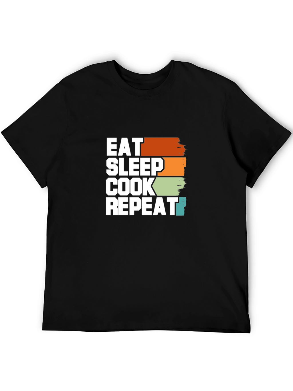 Eat Sleep Cook Repeat Graphic Tee
