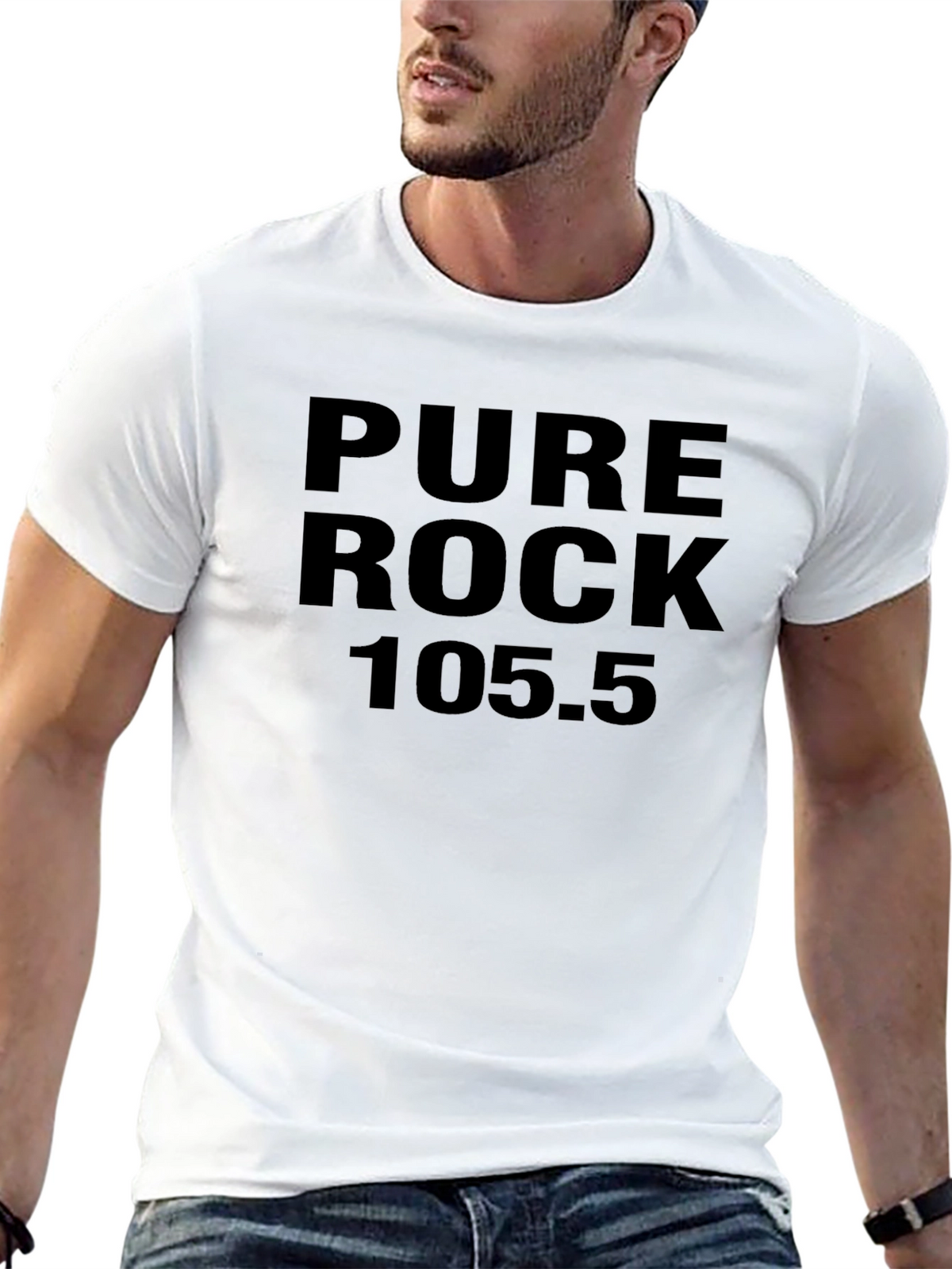 Pure Rock 105.5 Graphic T-Shirt