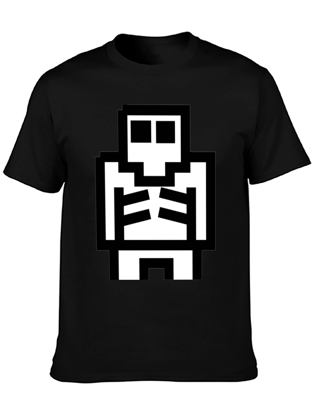Pixel Skeleton Graphic Tee